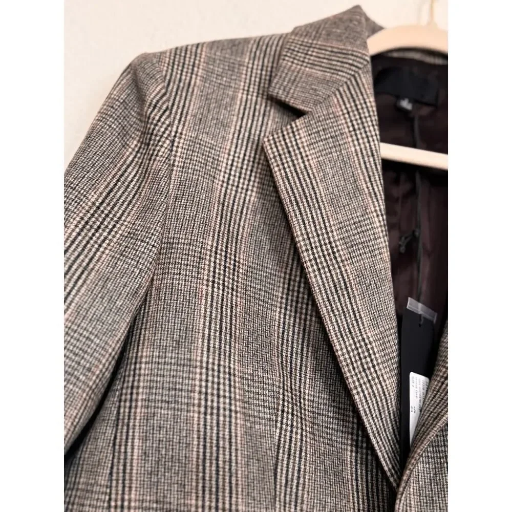 Nili lotan gael boyfriend wool cashmere jacket fatigue US2 - Picture 10 of 10